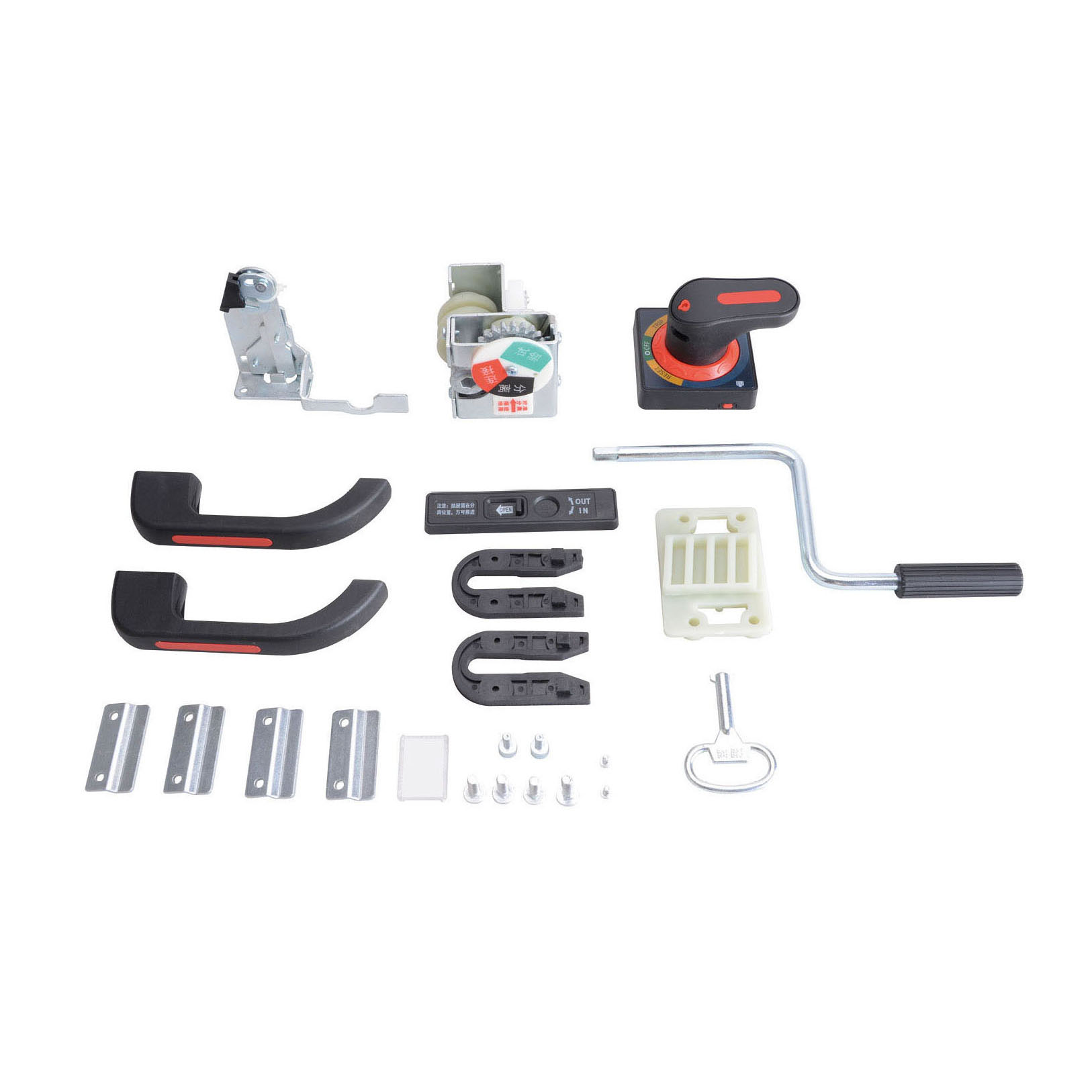 HJG-8手摇机构及安装尺寸