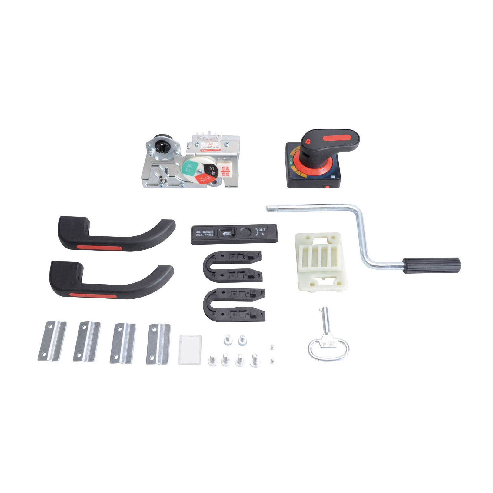 HJG-10一体式手摇机构及安装尺寸