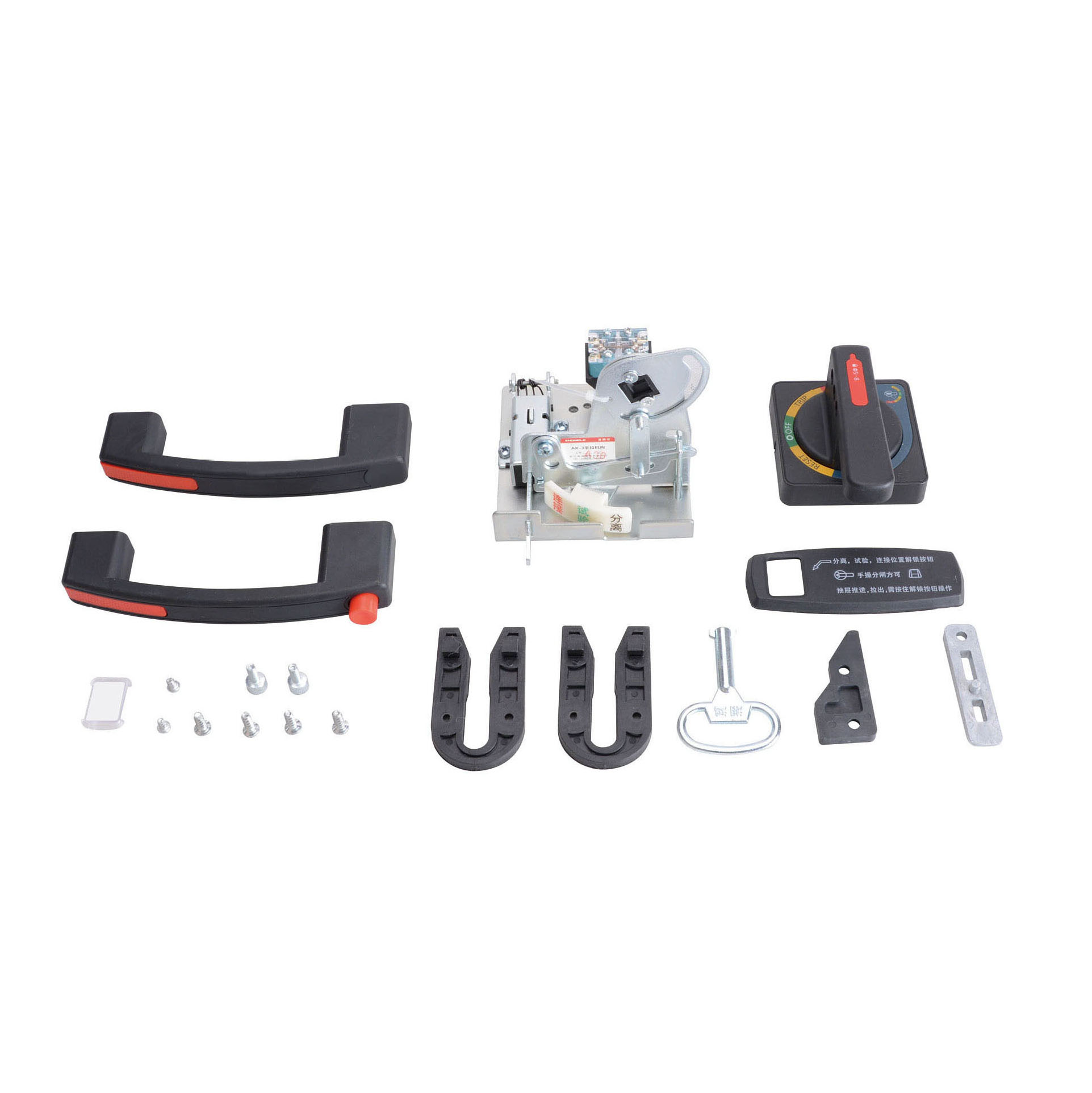 AK-3手拉机构及安装尺寸